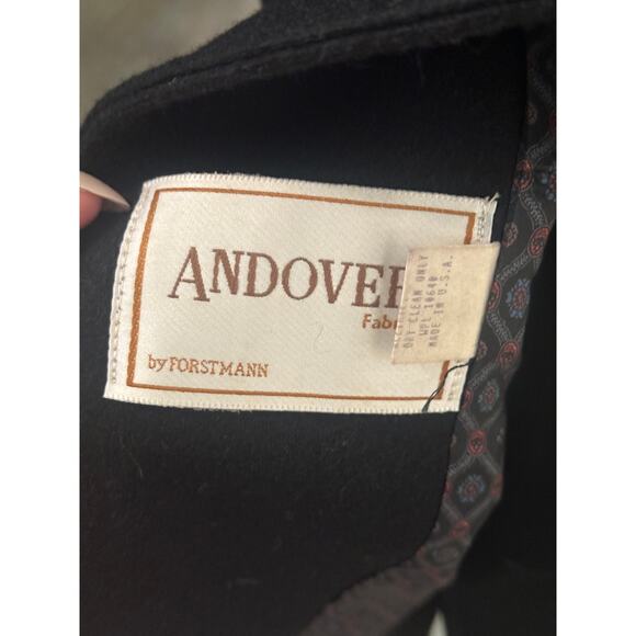 Vintage 1980s Jofeld USA Black Wool Coat - Picture 10 of 10